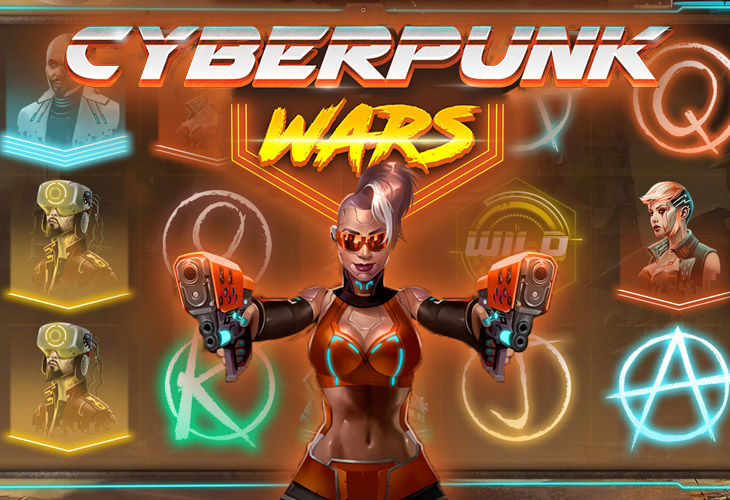 Cyberpunk Wars - Woohoo slot at Kasyno Fireball Casino