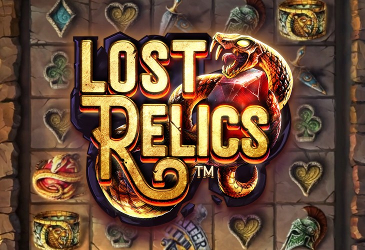 Lost Relics - NetEnt slot at Kasyno Fireball Casino