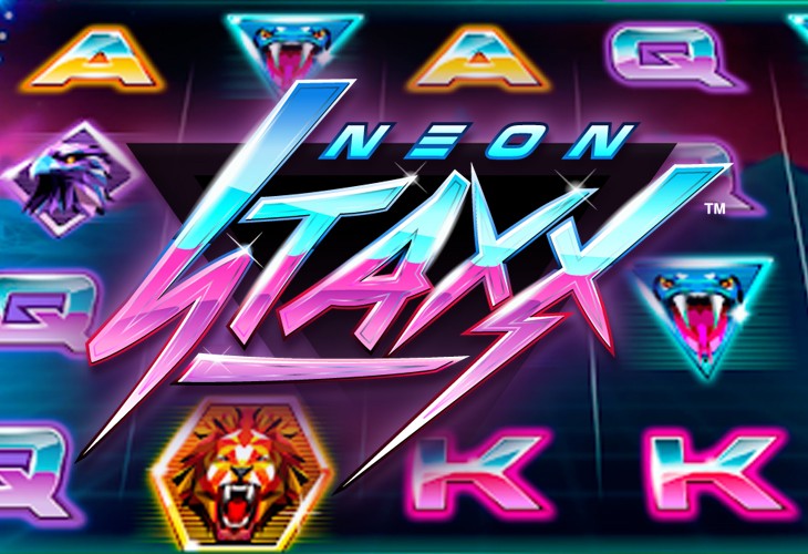 Neon Staxx - NetEnt slot at Kasyno Fireball Casino