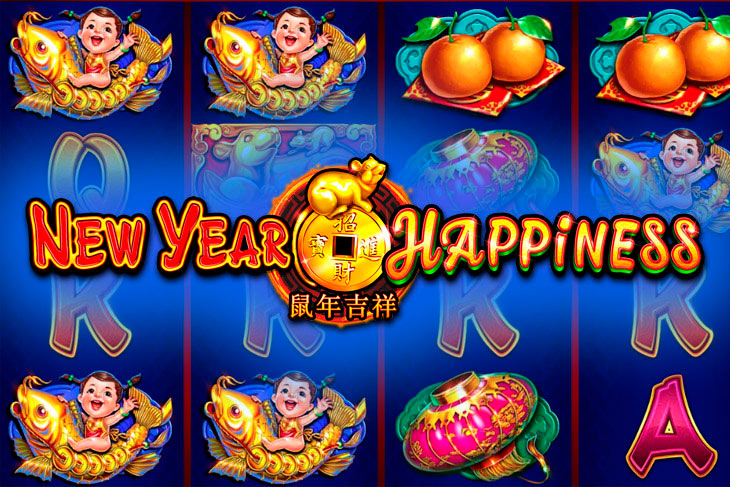 New Year Happiness - Ruby Play slot at Kasyno Fireball Casino