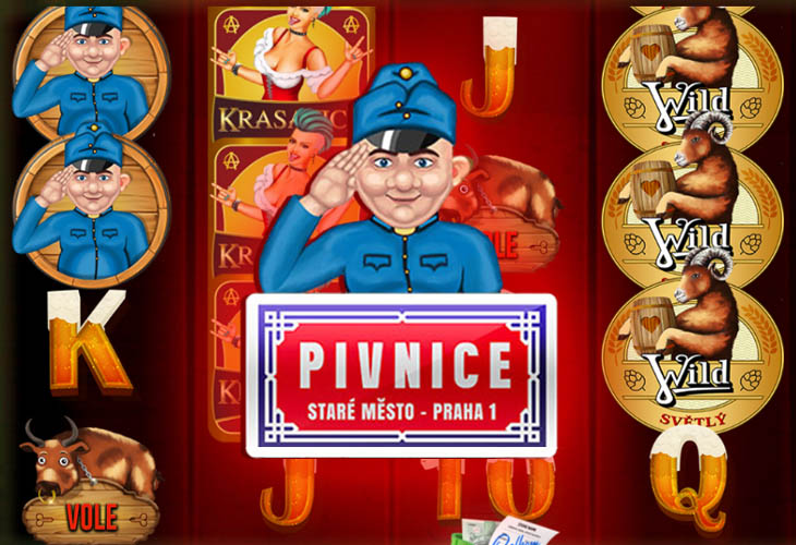 Pivnice - 5MEN slot at Kasyno Fireball Casino